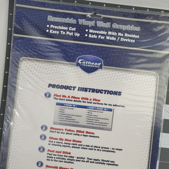 Fathead Teammates Saints Marques Colston Reusable Vinyl Wall Graphics - Picture 6 of 7